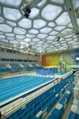 水立方国家体育场介绍？北京奥运会游泳比赛