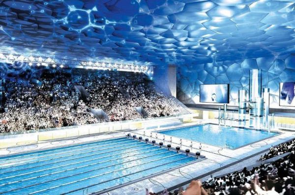 水立方国家体育场介绍？北京奥运会游泳比赛