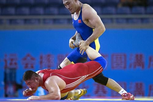 山西籍六大体育名将？梁磊奥运会摔跤视频