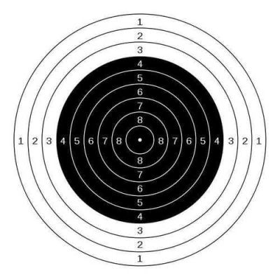 奥运射击靶子有多大？奥运会跑靶