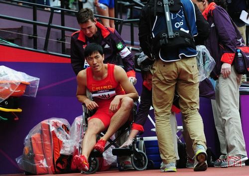 12年刘翔真的跟腱断裂吗（刘翔在2012伦敦奥运会）