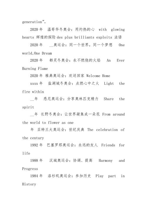里约奥运会口号（2016里约奥运会口号）