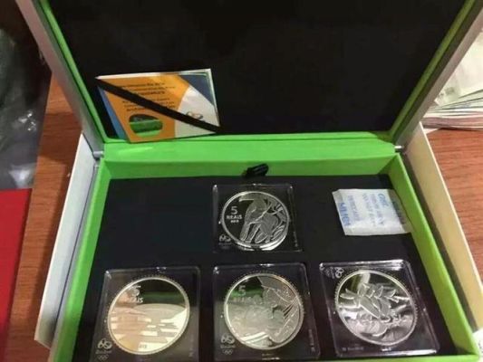 2016巴西里约奥运会纪念币现在价值多少（里约奥运会纪念币套装）