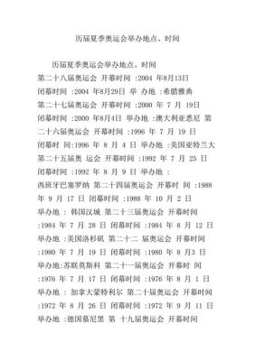 2021夏季奥运会时间地点（奥运会2021 时间）